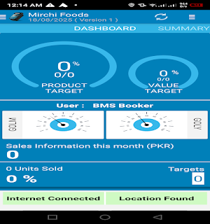 Mirchi Foods – Order Booking Screenshot 3