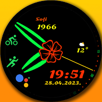 Classic watch flower