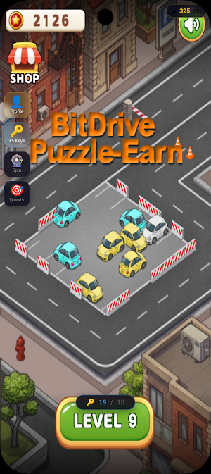 BitDrive: Puzzle & Earn Screenshot 0