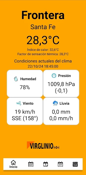 Clima Frontera Screenshot 0