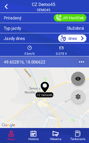 TSS Monitoring Screenshot 1