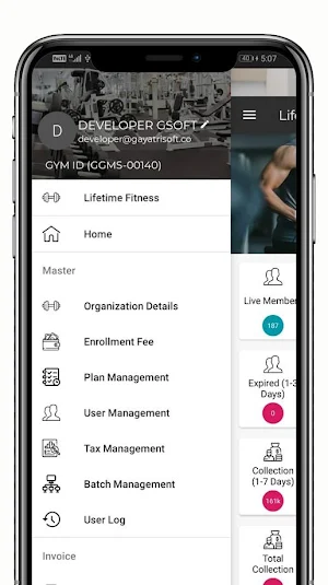 Lifetime Fitness Screenshot 1