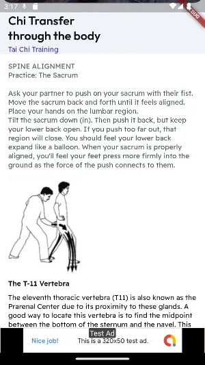 Tai Chi Chuan Training Screenshot 2