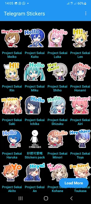 Stickers for Telegram - HD Screenshot 0