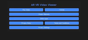 AR VR Video Viewer Screenshot 0