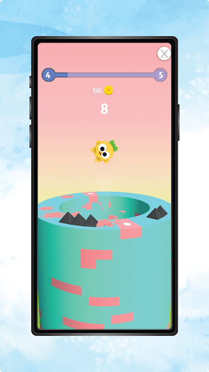 Ball Drop Stack 3D : Fall Helix Crash Jump Game Screenshot 0