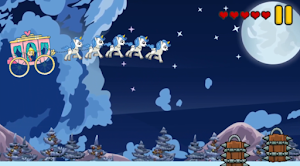 Princess Unicorn Run 3D Game Screenshot 0