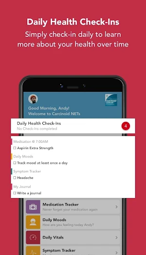 NET Cancer Health Storylines Screenshot 1