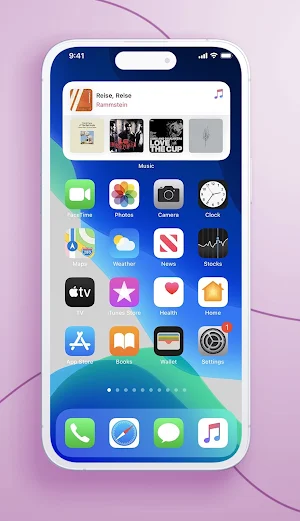 iPhone 15 icon pack, launcher Screenshot 1