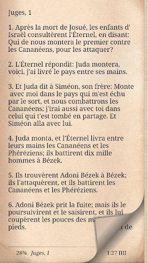 Ancien Testament - La Bible en Français Screenshot 0