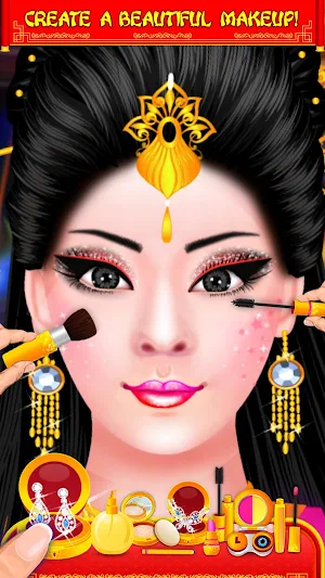 Chinese Doll - Fashion Salon Dress up & Makeover Screenshot 2