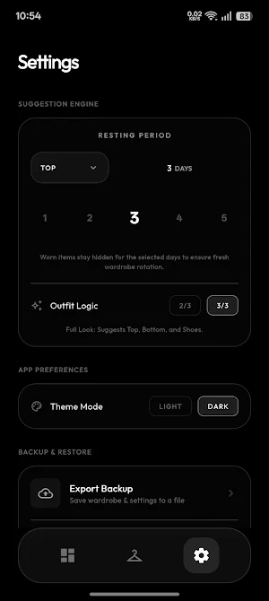 Suggestify: The Smart Wardrobe Screenshot 0