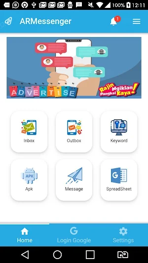 ARMessenger Screenshot 0