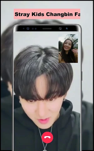 Changbin Fake Call Screenshot 0