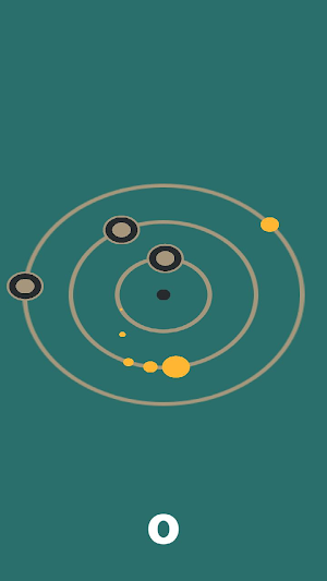 Orbit-gravity puzzles games Screenshot 1
