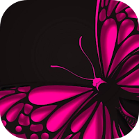 black and pink wallpaper