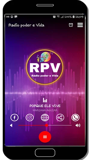 Rádio poder e Vida Screenshot 1