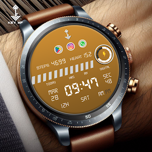 Key WF113 Digital Watch Face Screenshot 2