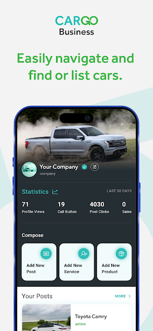 CAR GO: Business Screenshot 0