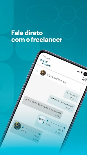 Quero evento App Screenshot 2