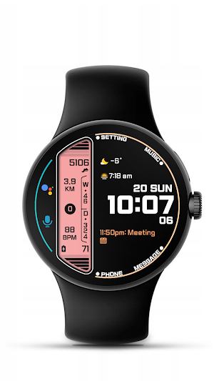 JJ-Digital018 Watch Face Screenshot 2
