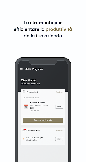 Caffè Vergnano – Presenze Screenshot 0