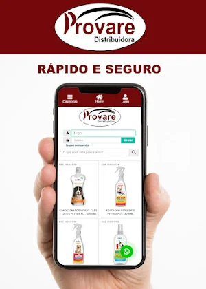 Compras Provare Distribuidora Screenshot 1
