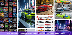 JDM Cars Wallpaper HD & 4K Screenshot 0