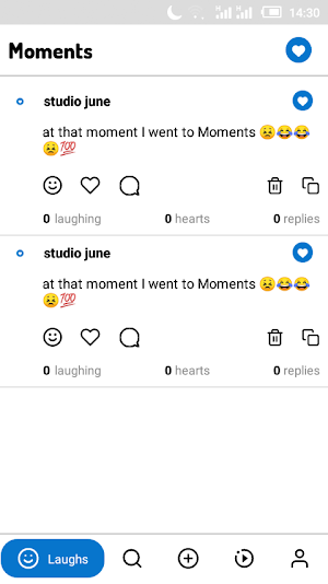 Moments – Smile & Fun Screenshot 0