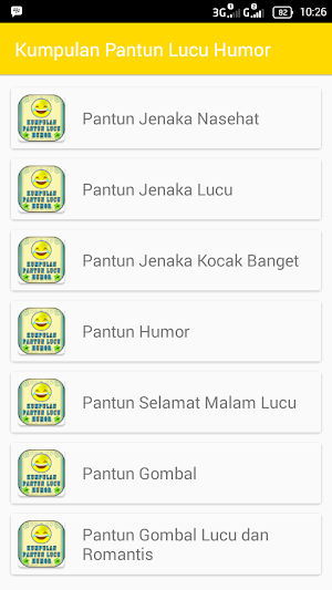 Kumpulan Pantun Lucu Humor Screenshot 3