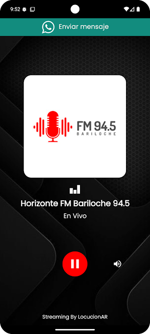 Horizonte FM Bariloche 94.5 Screenshot 0