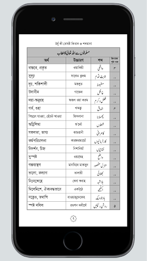উর্দু কায়দা, পেহলি-তেসরি শব্দ Screenshot 3