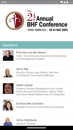 24th Annual BHF Conference Screenshot 1
