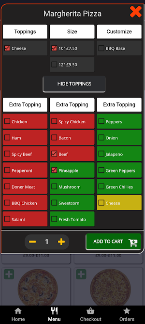 Best Pizza Kebab Norton Screenshot 2