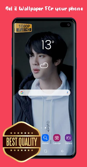 HD Kim Seok-jin Wallpapers Screenshot 2