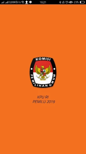 KPU RI PEMILU 2019 Screenshot 0