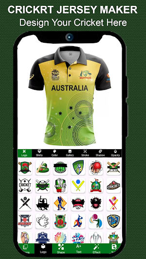 Cricket Jersey Maker - T Shirt Screenshot 3
