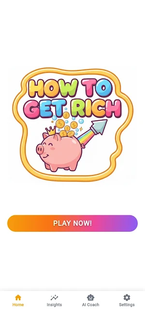 Get Rich: AI Coach & Quizzes Screenshot 0