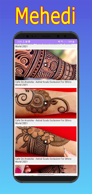 Eid Mehndi Designs 2023 Screenshot 0