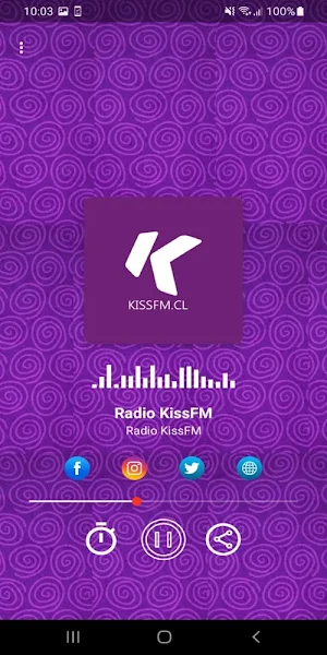 Radio KissFMCL Screenshot 1