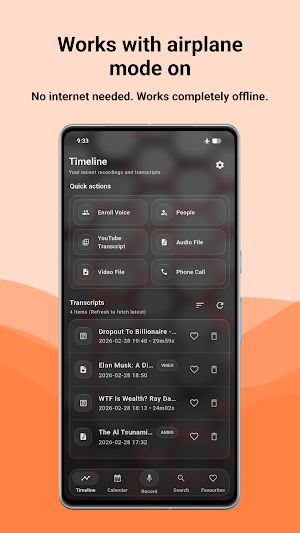 Meeting Transcript Unlimited Screenshot 1