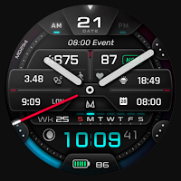 MD294 Analog watch face