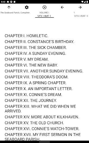 Book, The Seaboard Parish, Complete Screenshot 3