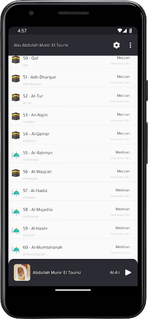 Munir ElTounsi Quraan offline Screenshot 1
