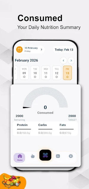 Dietify Meal & Calorie Tracker Screenshot 3