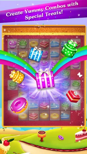 Pastry Mania Match 3 Game Screenshot 1