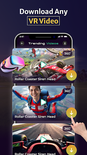 360 Video 3D VR Media Player Screenshot 3