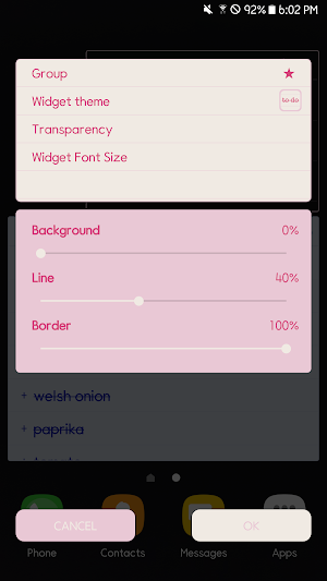 Todo - Beautiful and Simple Checklist Widget Screenshot 3