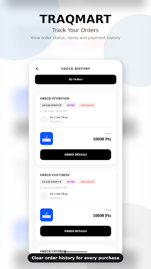 TRAQMART Screenshot 3