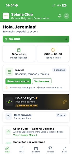 Solana Club Screenshot 0